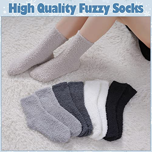 LANLEO Super Soft Fuzzy Warm Winter Sleeping Socks